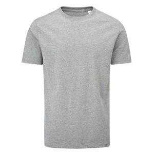 Mantis Unisex Adult Essential Natural Cotton T-Shirt / Heather Grey Melange